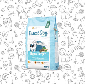 InsectDog Hypoallergen 蟲製防皮膚過敏狗糧(無穀物)