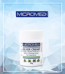 Micromed Vet, Silver Cream, 消炎呵護軟膏, 50ml - my物