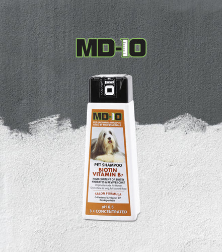 MD-10, Biotin Vitamin B7, 犬用洗毛液, 維他命B7配方 - my物