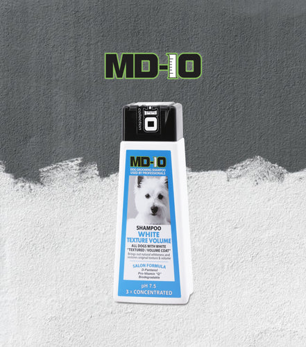 MD-10, White Texture, 犬用洗毛液, 亮白豐盈質感配方 - my物