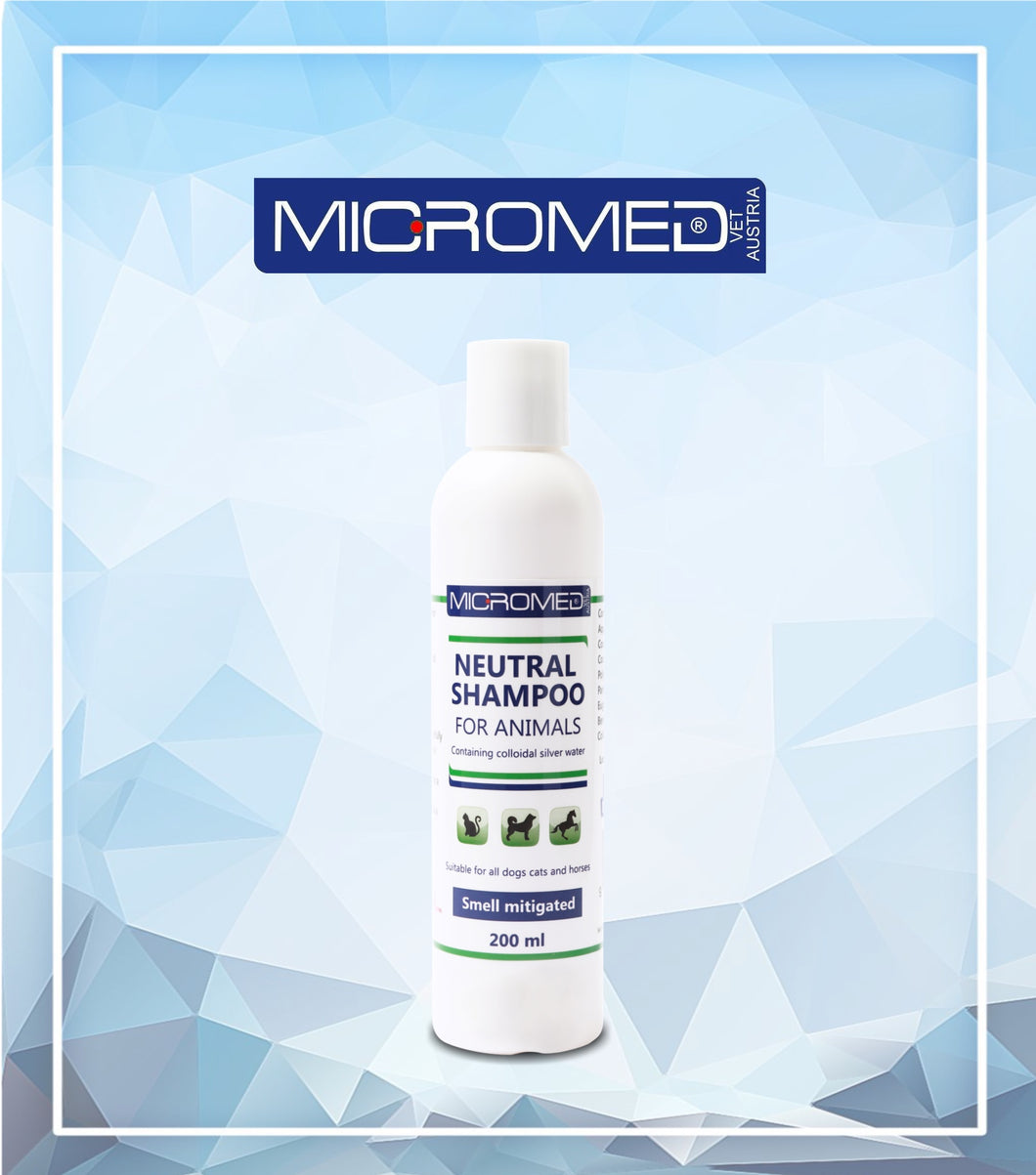 Micromed Vet, Neutral Shampoo, 消炎抗菌洗毛液 - my物