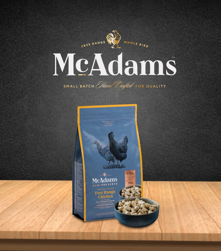McAdams,Raw Preserve Free Range Chicken Freeze Dried, 自由放養雞肉凍乾 （貓狗適用）,500g - my物