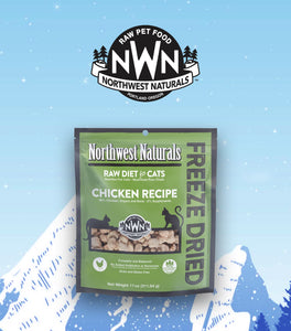 Northwest Naturals, Chicken Recipe (Cats), 凍乾脫水雞肉貓糧, 11oz