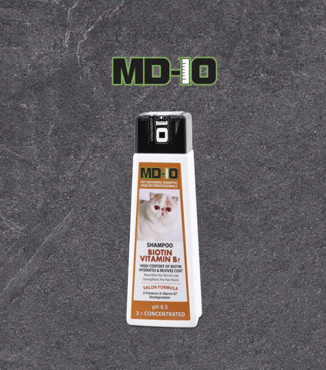MD-10, Biotin Vitamin B7, 貓用洗毛液, 維他命B7配方 - my物