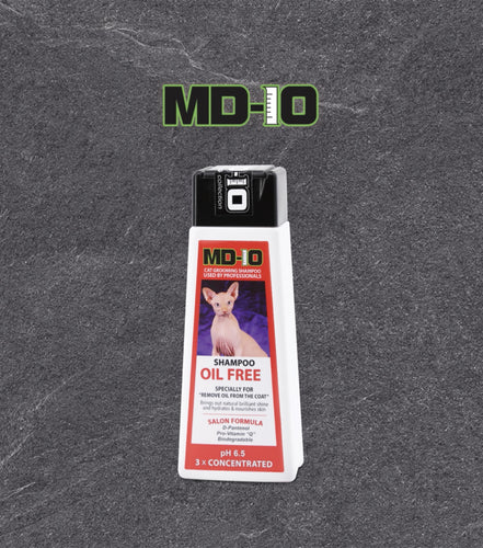 MD-10, Oil Free Shampoo, 貓除油脂洗毛液 - my物