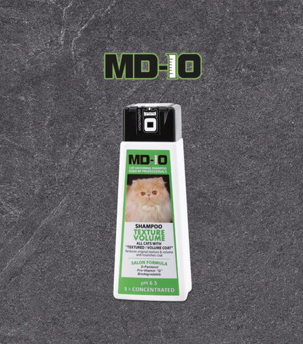 MD-10, Texture Volume, 貓用洗毛液, 豐盈質感配方 - my物