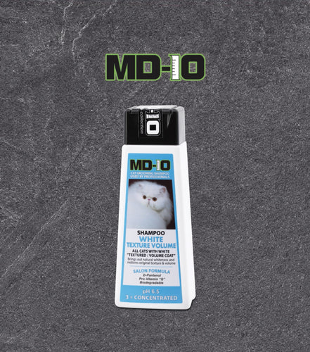 MD-10, White Texture, 貓用洗毛液, 亮白豐盈質感配方 - my物