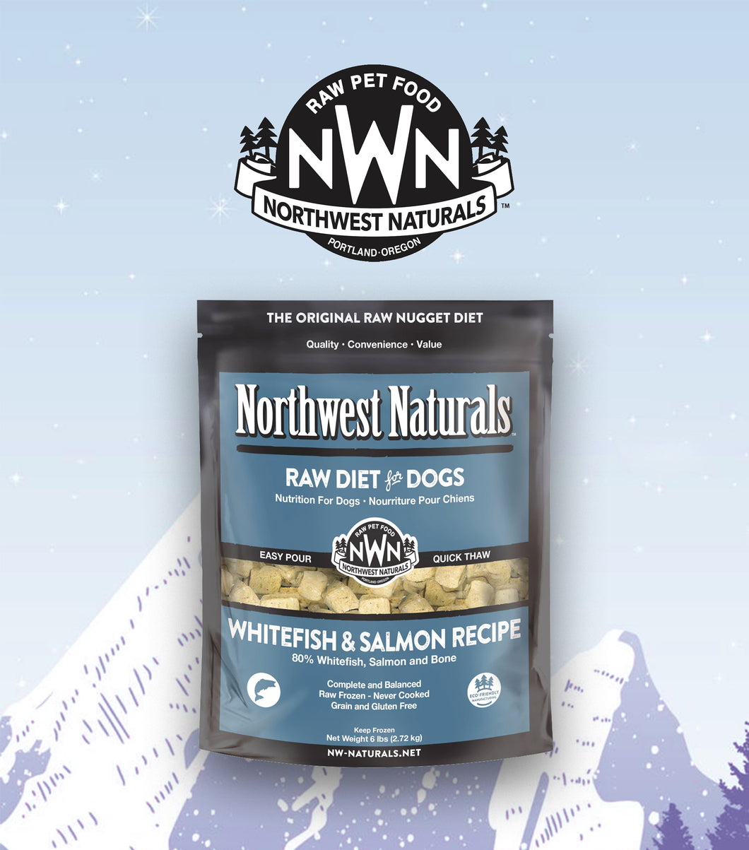 Northwest Naturals, Whitefish & Salmon Recipe (Dogs), 凍乾脫水白魚&三文魚犬糧, 12oz